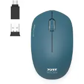 Port Designs 900545, Beidhändig, Optisch, RF Wireless, 1600 DPI, Blau