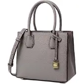 Merkloos Echtleder-Handtasche für Damen mit großem Fassungsvermögen