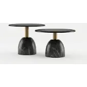 JVmoebel Couchtisch-Set Schwarz Farbe Metallplatte Moderner Stil Metallgestell