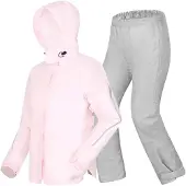 Merkloos Regenjacke für Damen und Herren mit verstellbarer Kapuze