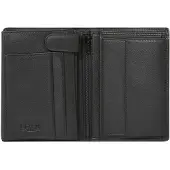 L.credi Leder Geldbörse George Wallet Black schwarz