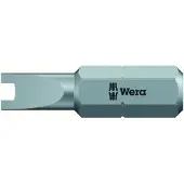Wera 857/1 Z Spanner Bits, Größe 4, Länge 3, 18 mm 10 Stk