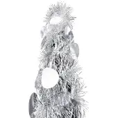 Syfax Künstliche Weihnachtsbäume PET Silver