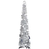 Syfax Künstliche Weihnachtsbäume PET Silver