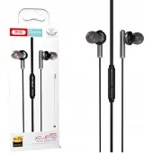 XO EP32 Kabelgebundene In-Ear-Kopfhörer mit Mikrofon 1,2m Schwarz