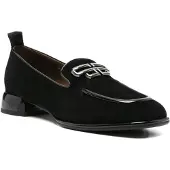 Linda Baumann Damen Mokassins LDB6585-26102BLK Farbe: Schwarz Größe: 37