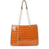 Merkloos Solidchoice – Damen-Shopper-Tasche mit Krokodilmuster