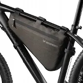 Wozinsky Rahmentasche Fahrradtasche Grau 3.5L (WBB15BK)