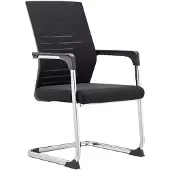 Kondela Bürostuhl Salman New - schwarz / Chrom