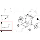 Thule Deichsel für Sport 2 & Cross 2 Kinderanhänger