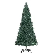 vidaXL Künstlicher vorbeleuchteter Weihnachtsbaum Grün 500 cm PVC