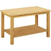 Merkloos Massiver Holztisch für Garten, Innenbereich und Außenbereich