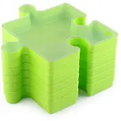 Merkloos Stapelbare Puzzle-Organizer mit Deckel