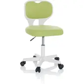 OEM Kinder-Bürostuhl KIDDY TOP W, Stoff, Grün, höhenverstellbar