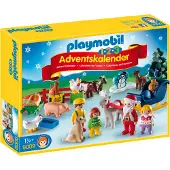 Playmobil 9009 1.2.3 Adventskalender - Weihnacht auf dem Bauerhof