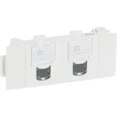 Legrand 076542 Mosaic 2-fach RJ45 Kat 5e FTP Sape-On Farbe: Ultraweiß