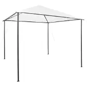 Merkloos Pavillon, 3x3 Meter, mit Stahlrahmen und Oxford-Webstoff