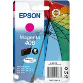 Epson Singlepack Magenta 406 Umbrella DURABrite Ultra Tinte, Standardertrag, Magenta, 6 ml, 1 Stück(e), Einzelpackung