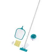 Ginza.se Poolpflege Komplett-Set AquaClear Deluxe für Poolgrößen bis 396 cm