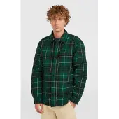 O'Neill Must-have Fleece Lined Shirt green flannel check (36098) XXL