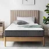 OEM Matratze mit Taschenfedern und Memory-Schaum, 80x190 cm, Weiß