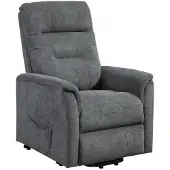 OEM Relaxsessel Argos, Grau, 110 x 92 x 78 cm, Polyester