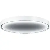 Zumtobel 42188222 Dekorative runde Wand- und Deckenleuchte LANOS M 2500-940 OP HL LDE/EVG WH