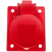 Pce 414-6 CEE-Anbausteckdose schräg (70x85mm) 16A 4p 6h IP44/IP54 4146
