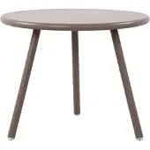 BellaFurn Moderner Gartentisch, wetterbeständiger Loungetisch, rostfreies Design -UV-beständig | Farbe: Taupe