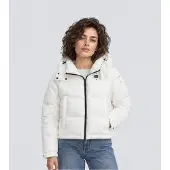 Blauer für Damen. 26WBLDC02071 Gepolsterte Jacke Gloria weiß (XS), Lässig, Polyamid