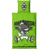 OEM Kinderbettwäsche-Set Fußballmotiv 100% Baumwolle 100x135 cm