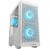 Cougar Gehäuse Full-Tower MX600 MAX ARGB, Weiß, Midi Tower, PC, Weiß, ATX, micro ATX, Mini-ITX, Glas, Multi