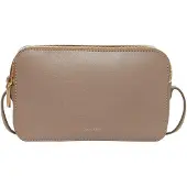 Calvin Klein Damen Umhängetasche Logo Elongated Camera Bag mit Reißverschluss, G