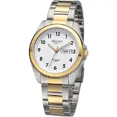 Regent Armbanduhr Metall silber gold Herren Uhr Analog Metallarmband D3URF1446