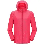Merkloos Wasserdichte, schnelltrocknende Wanderjacke für Outdoor-Aktivitäten