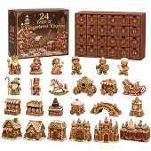 Merkloos Adventskalender für Weihnachten mit 24 Türchen