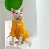 Merkloos Warme Jacke für Hauskatzen mit Kapuze