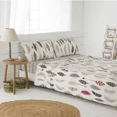 OEM Bettwäsche-Set 160x190/200 cm, 4-teilig, 100% Baumwolle