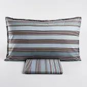 OEM Bettwäscheset Doppelbett 250x200 cm, 3-teilig, Perkal Baumwolle, geometrisch