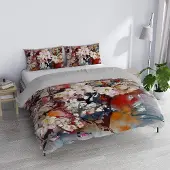 OEM Bettwäsche-Set 100% Baumwolle, digitaler Druck, Doppelbett 250x200 cm
