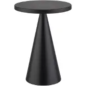 Dripio Tafellamp CONE, Akkulampe, Höhe 18 cm, schwarz, inkl. Ladestation