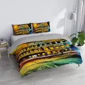 OEM Bettwäsche-Set 100% Baumwolle, digitaler Druck, Doppelbett 250x200 cm
