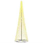 Syfax LED-Weihnachtsbaum 485 cm 3000 LEDs Warmes Weiß Stahl Schwarz