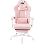 Selius Ergonomischer Gaming- und Bürostuhl – bequemer Stuhl – Netzstoff-Bürostuhl – mit Fußstütze