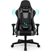Selius Gaming-Stuhl - Bürostuhl - Ergonomischer Stuhl - Verstellbar: 90° - 170°
