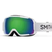 Smith Grom white green solx mirror antifog