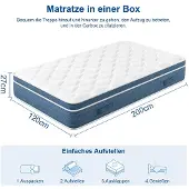Selius Hybrid-Matratzen mit Taschenfedern und m Euro-Top