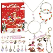 Generisch Adventskalender 2026 für Mädchen - Adventskalender mit Schmuck