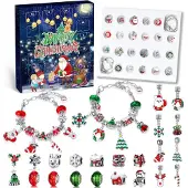 Generisch Adventskalender 2026 für Mädchen und Kinder – Schmuck zum Selbermachen – DIY-Charm-Armband