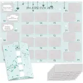 Generisch Adventskalender zum Abkratzen – "Ich liebe dich" – Partner-Adventskalender 2024 – Adventskalender für Weihnachten